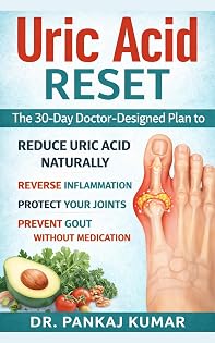 Uric Acid Reset book cover by Dr. Pankaj Kumar