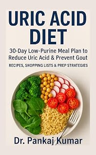 Uric Acid Diet book cover by Dr. Pankaj Kumar