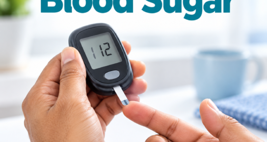 Doctor reviewing borderline blood sugar results